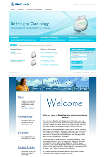 Web Pages